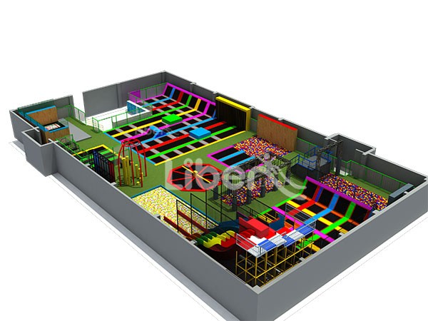 Turn-key Service China Trampoline Park Factory 